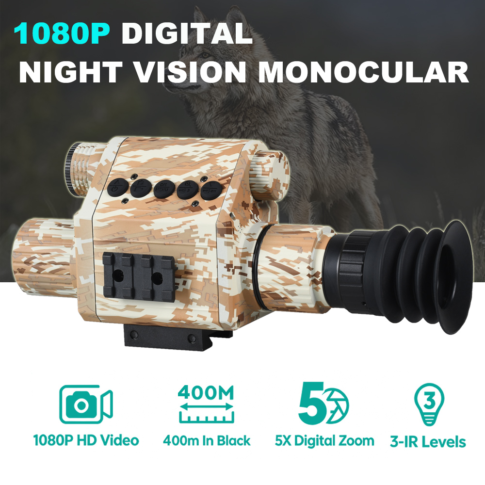 منظار رؤية ليلية للصيد بعدسة 5 - مراجعة Trail Camera Infrared وسعره