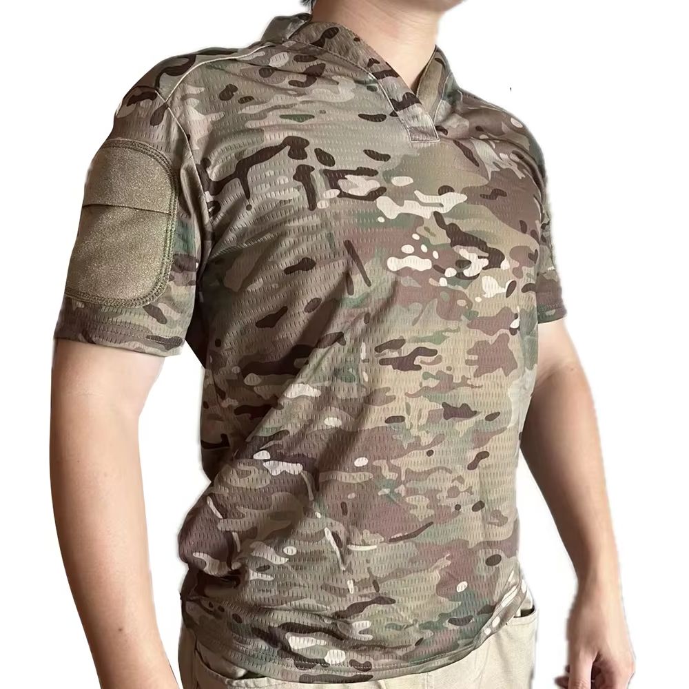 قميص تكتيكي قصير الأكمام للصيد - مراجعة Outdoor Hunting Prints وسعره