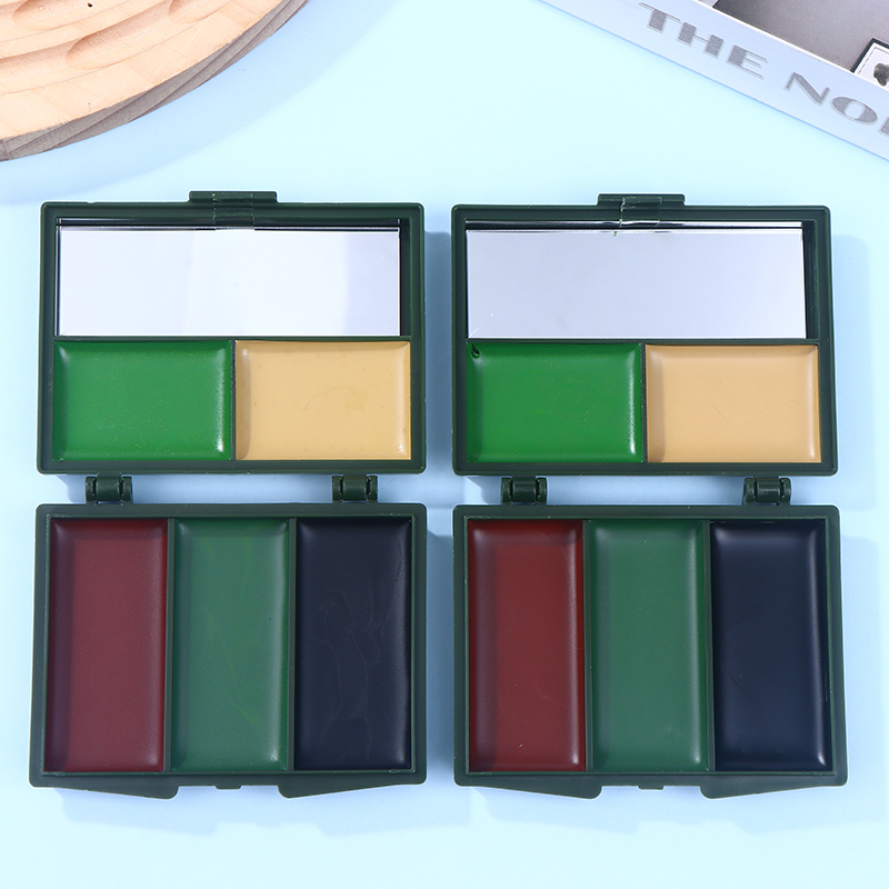 1 قطعة 5-Color التمويه لوحة طل - مراجعة Camo Face Paint وسعره